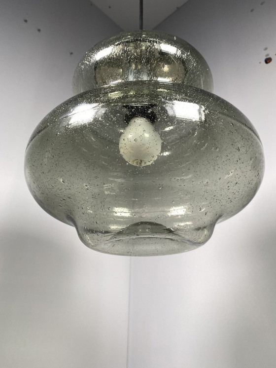 Image 1 of Peill & Putzler Bubble Smoke Glass Pendant Lamp