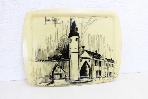 Bernard Buffet fiberglass tray