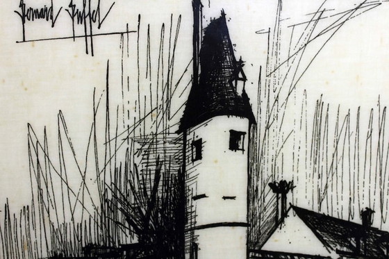 Image 1 of Bernard Buffet plateau en fibre de verre