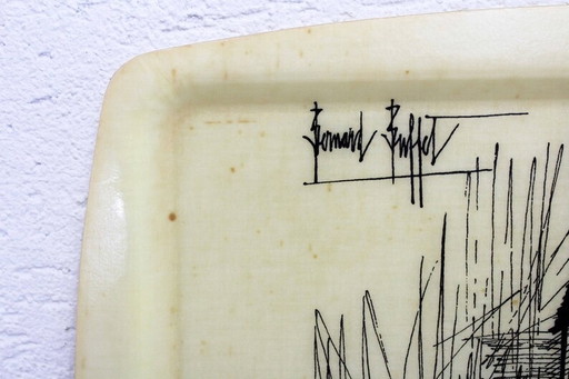 Bernard Buffet fiberglass tray