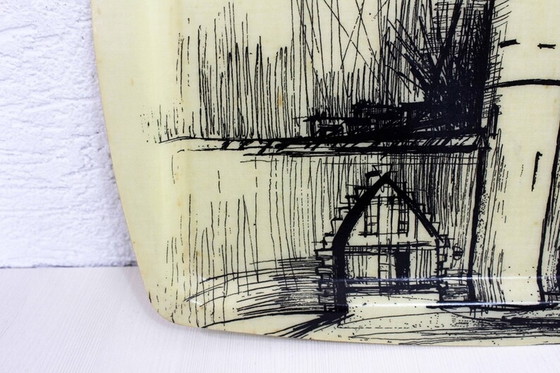 Image 1 of Bernard Buffet fiberglass tray