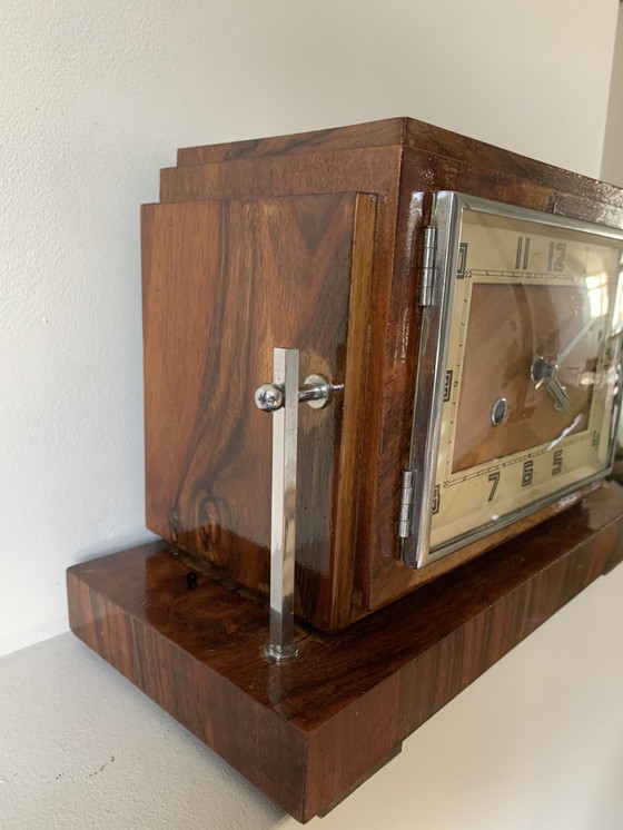 Image 1 of Mantel clock - Amsterdam School