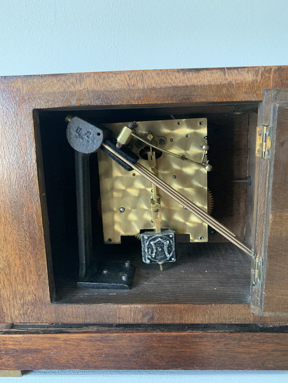 Image 1 of Mantel clock - Amsterdam School