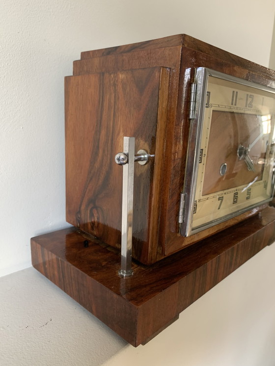 Image 1 of Mantel clock - Amsterdam School