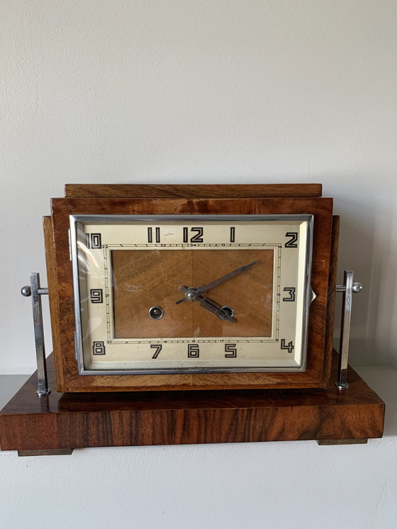 Image 1 of Mantel clock - Amsterdam School