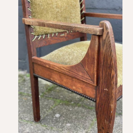 Image 1 of Dutch Art Deco Bent Chair, 1930S