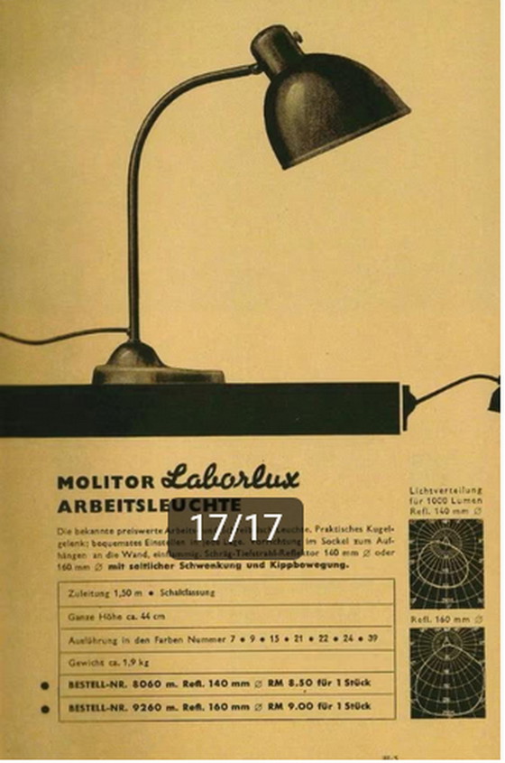 Image 1 of Christian Dell (1893-1975) - Molitor (Kurt Zeisse Elektro-Industrie) - 1937