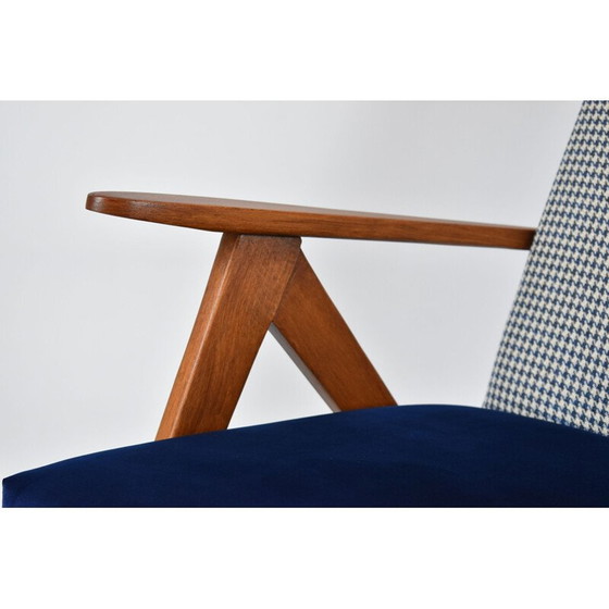 Image 1 of Poltrona scandinava poule in velluto B-310 VAR, anni '60