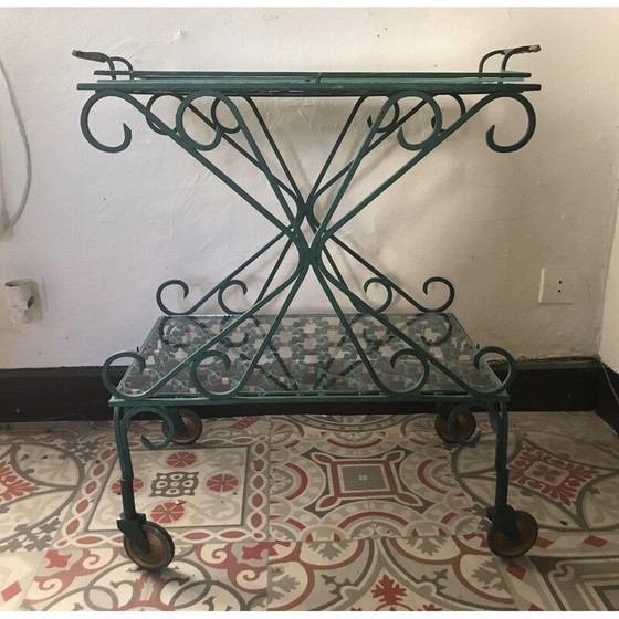 Image 1 of Carrello d'epoca in ferro battuto, 1950