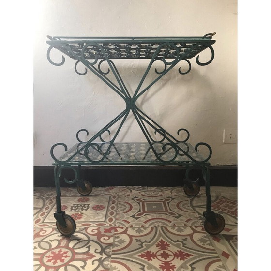 Image 1 of Carrello d'epoca in ferro battuto, 1950