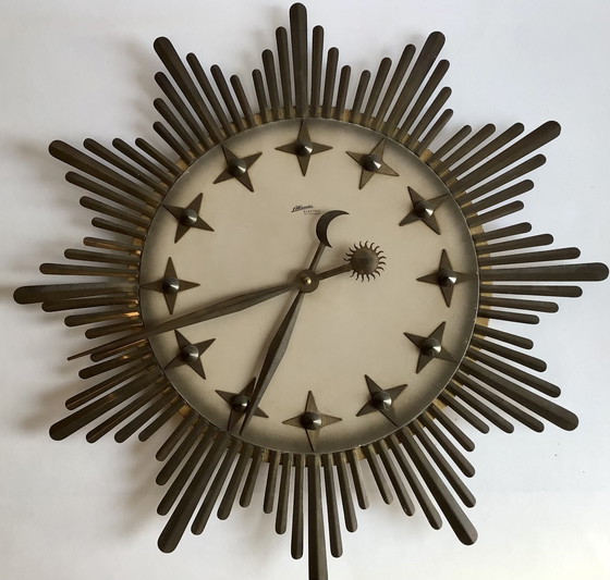 Image 1 of Starburst Atlanta wall clock