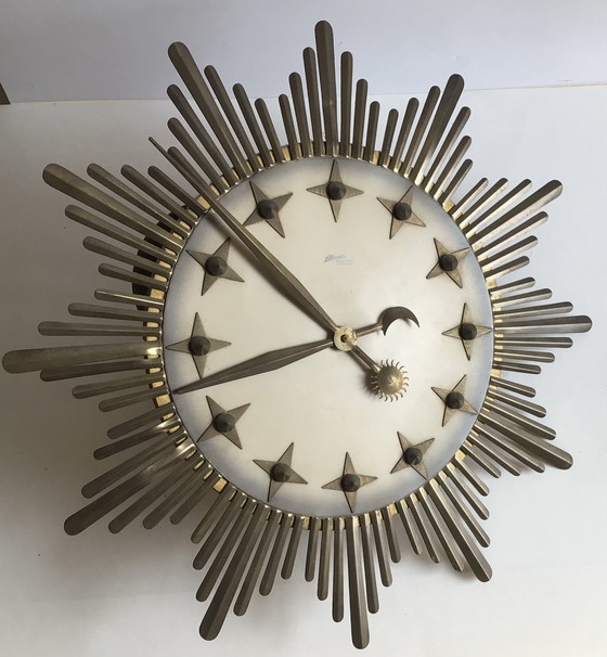 Image 1 of Starburst Atlanta wall clock