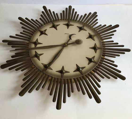 Image 1 of Starburst Atlanta wall clock