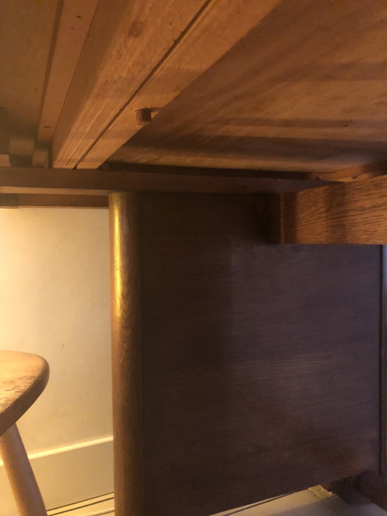 Image 1 of Tavolo da pranzo vintage in legno anni '30