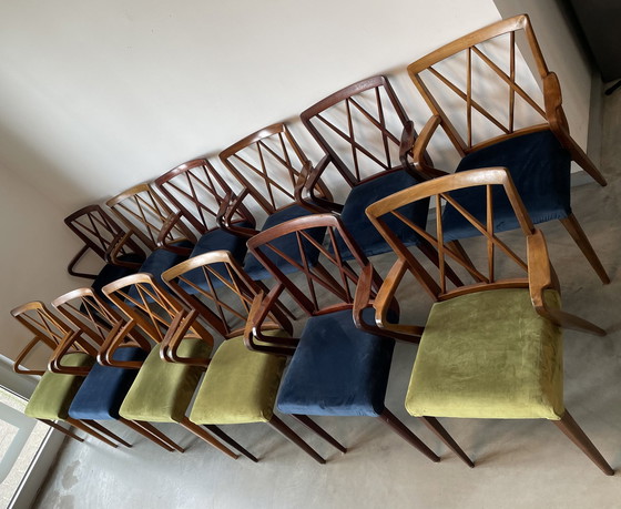 Image 1 of 12x Patin chairs from the 1960s