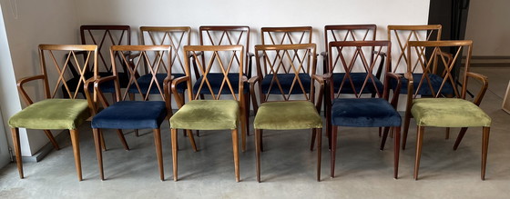 Image 1 of 12x Patin chairs from the 1960s