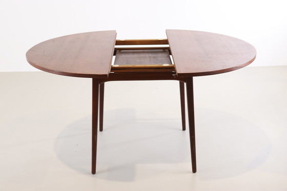 Image 1 of Webe teak table by Louis Van Teeffelen