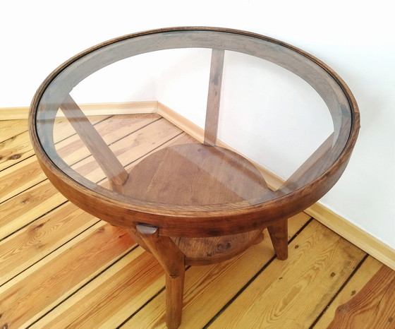 Image 1 of Coffee Table Attributed To K. Kozelka For Interier Praha, Former Czechoslovakia, 1930S