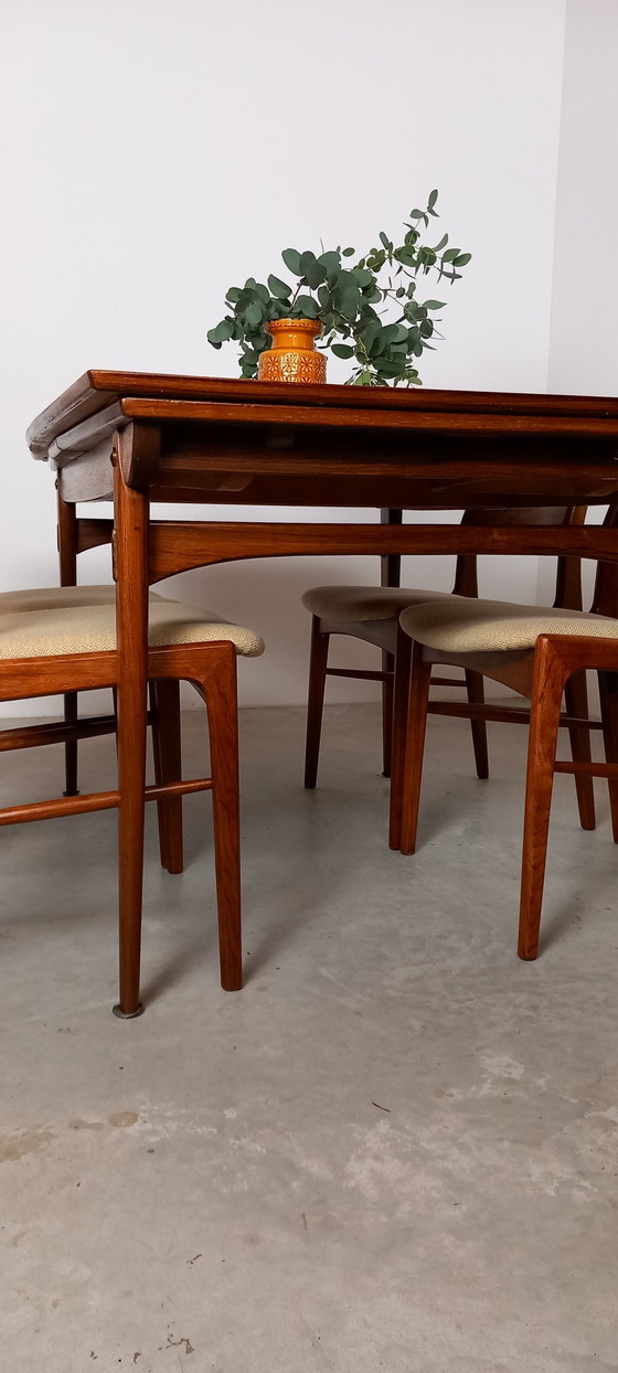 Image 1 of Faarup Danish Mid - Century Design Dining Table Rosewood