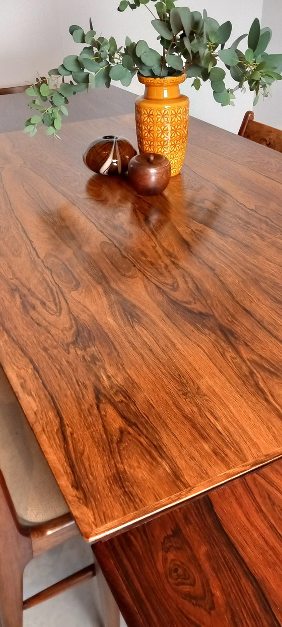 Image 1 of Faarup Danish Mid - Century Design Dining Table Rosewood