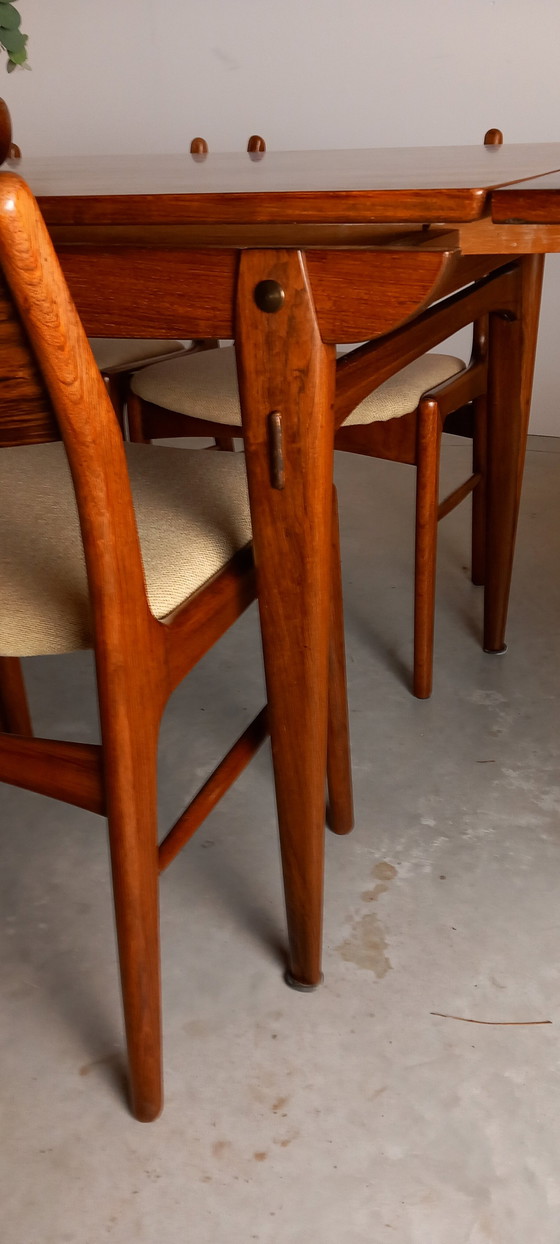 Image 1 of Faarup Danish Mid - Century Design Dining Table Rosewood