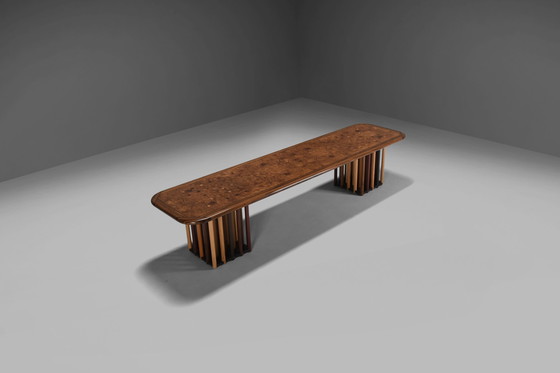 Image 1 of Console / Table basse Afra & Tobia Scarpa "Artona" pour Maxalto, 1977