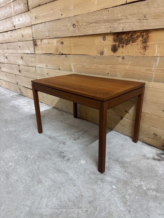 Image 1 of Teak side table Heggen Made In Norway Table Mid - Century