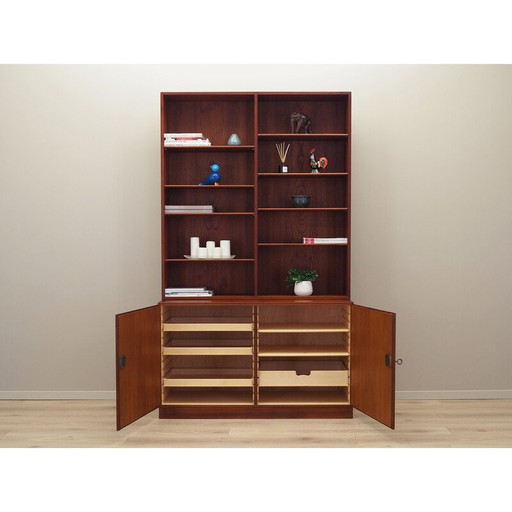 Teak bookcase, Danish design, 1960s, designer: Børge Mogensen