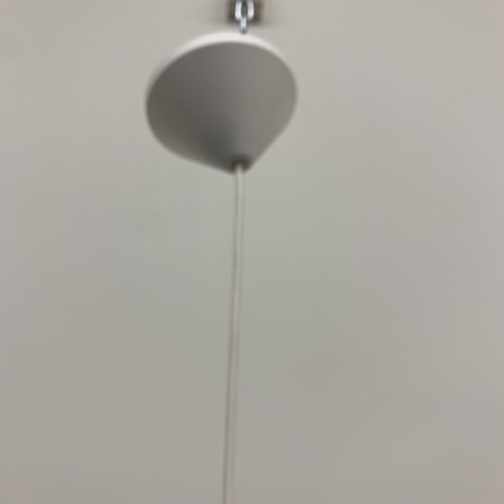 Image 1 of Mid Century - Minimaliste - Verre plié - Lampe suspendue, années 1980