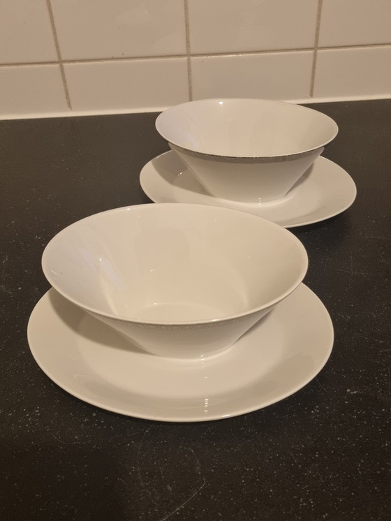 Image 1 of Beautiful Vintage Hertel Jacob Dinnerware Early 1960s