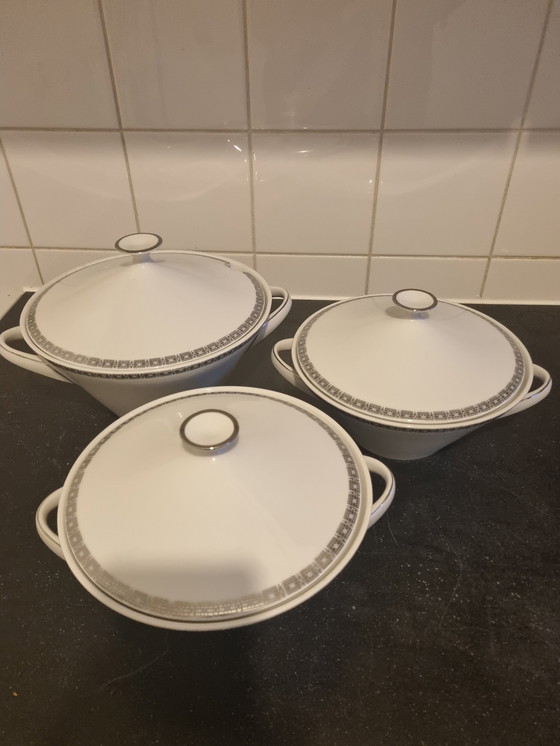 Image 1 of Beautiful Vintage Hertel Jacob Dinnerware Early 1960s