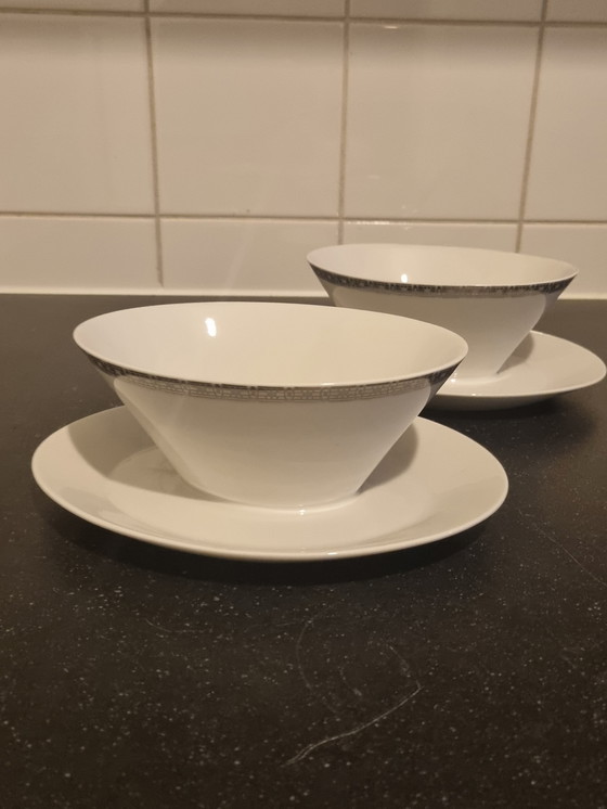 Image 1 of Beautiful Vintage Hertel Jacob Dinnerware Early 1960s