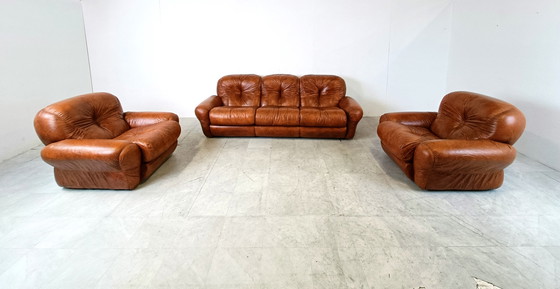 Image 1 of Mid century sofa set