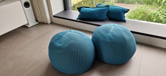 Image 1 of 2x Casalis Bonnet Palla Medium pouf by Liset van der Scheer