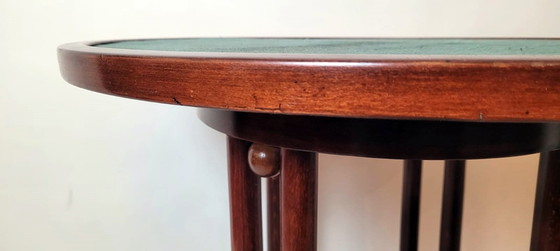 Image 1 of Art Nouveau Pedestal Table By Jacob And Josef Kohn