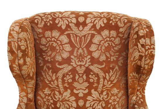 Image 1 of Silk Velvet Armchair, 1900