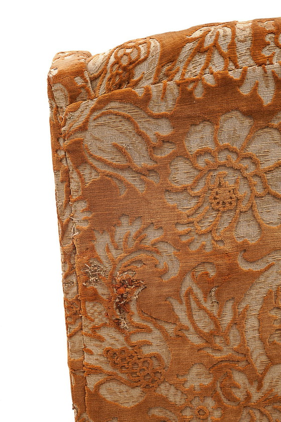 Image 1 of Silk Velvet Armchair, 1900