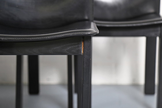 Image 1 of 6 sedie da pranzo italiane vintage