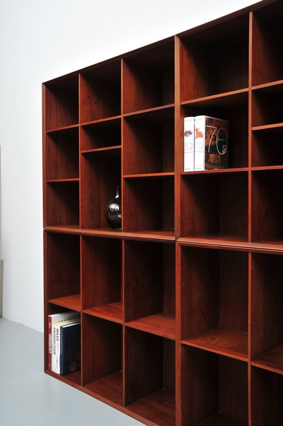 Image 1 of Peter Hvidt & Orla Mølgaard bookcase teak 1950