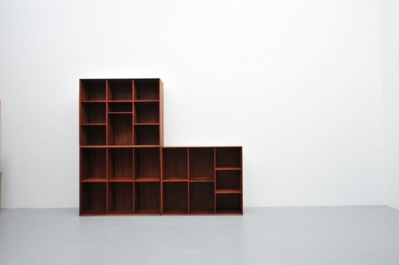 Image 1 of Peter Hvidt & Orla Mølgaard bookcase teak 1950