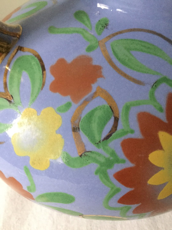 Image 1 of Art Deco Ear Vase With Gilded Details