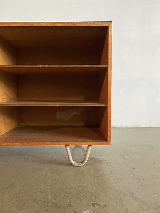 Image 1 of Mid-Century Modern Credenza with Six Shelves, USA, 1950s