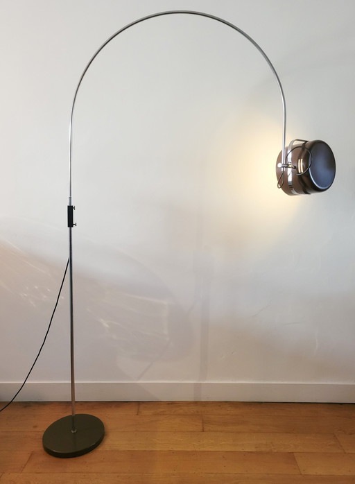 Large Arc Floor Lamp From Gepo 1960