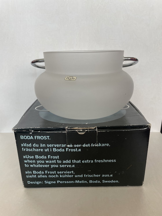 Image 1 of Kosta Boda - Boda Frost 1960s Ice Bucket - Signe Persson Melin