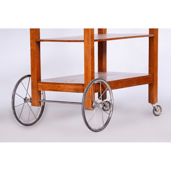 Image 1 of Carrello vintage Art Déco in noce, Francia 1920-1929