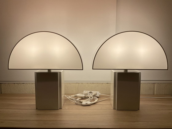 Image 1 of 2X Olympe Table Lamp By Harvey Guzzini For Ed