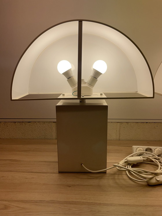 Image 1 of 2X Olympe Table Lamp By Harvey Guzzini For Ed