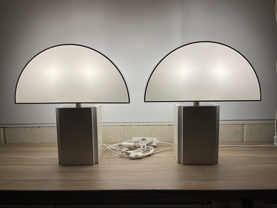 Image 1 of 2X Olympe Table Lamp By Harvey Guzzini For Ed