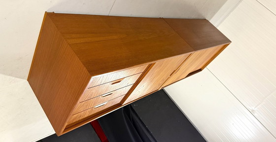 Image 1 of Sven Ellekaer Teak Wall System Albert Hansen Denmark 1960'S