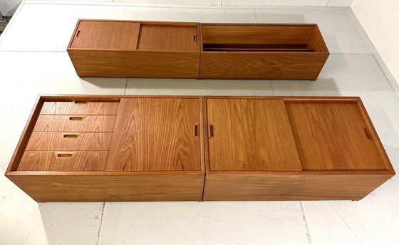 Image 1 of Sven Ellekaer Teak Wall System Albert Hansen Denmark 1960'S